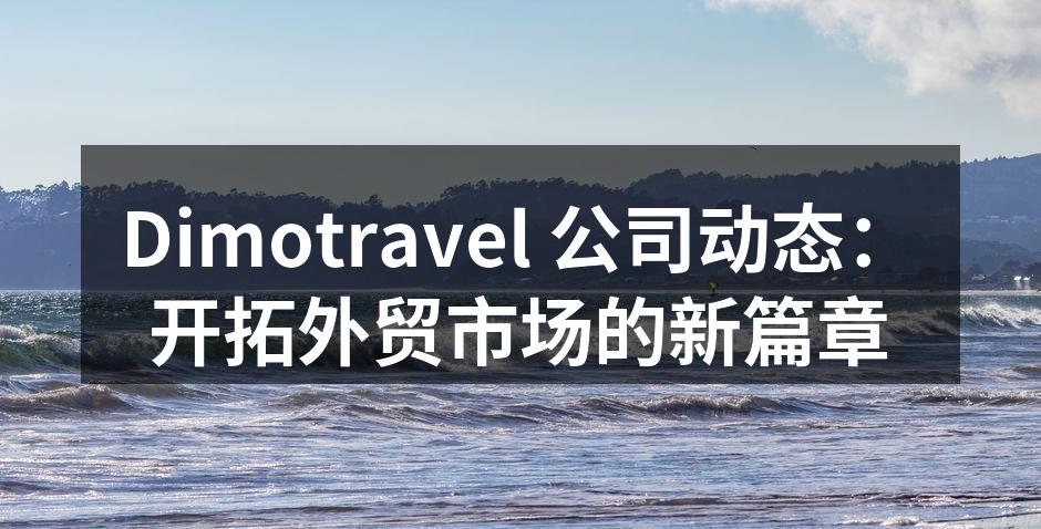 Dimotravel 公司动态：开拓外贸市场的新篇章